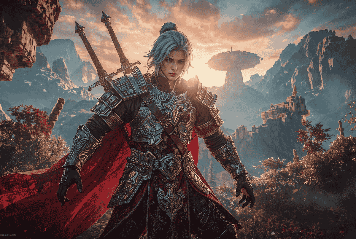 Rekomendasi game PC RPG open world dengan karakter dan dunia fantasi epik.