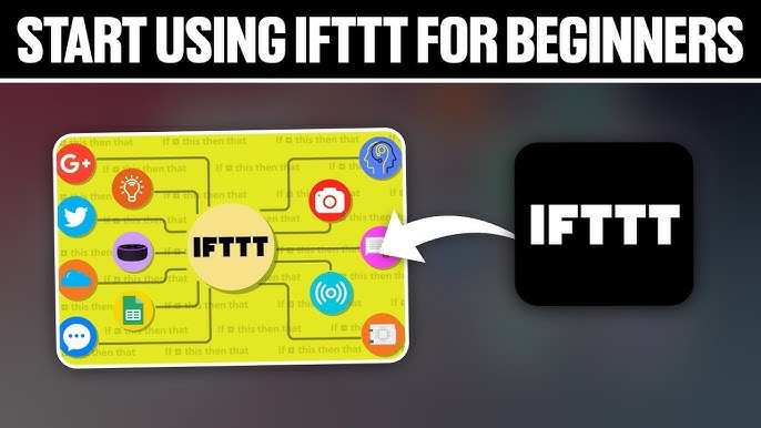 gunakan aplikasi IFTTT