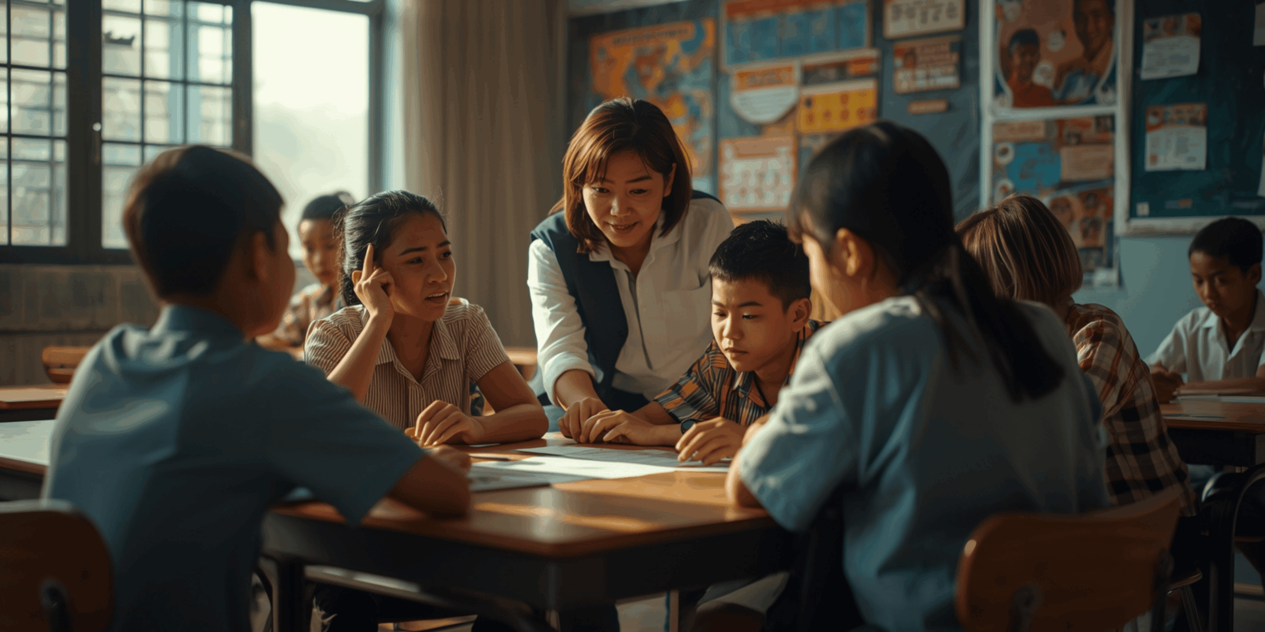 Kegiatan P5 dalam kurikulum merdeka update di kelas Indonesia.