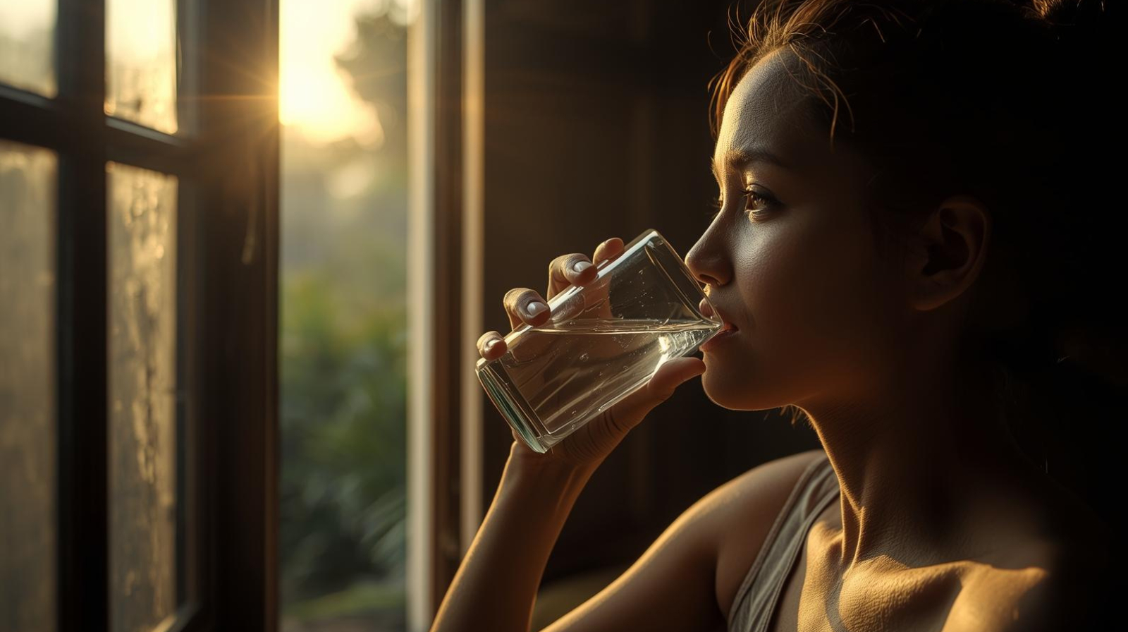 Minum air putih di pagi hari sebagai kebiasaan kecil hidup sehat